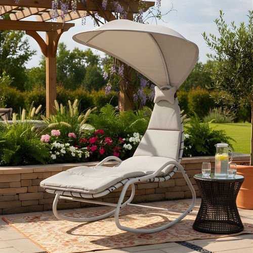 Chaise longue dondolo baffin - a,