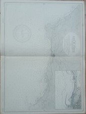 Antica mappa nautica Rada di