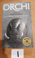 libro romanzo orchi i guerrieri della tempesta stan nicholls  2006 mondadori