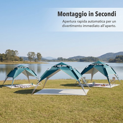 Tenda per campeggio 4 - tenda, 2-4