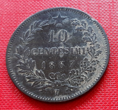 Centesimi 1867 italie - 1867,