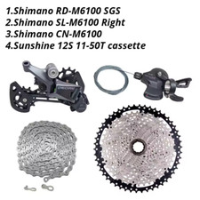 Gruppo Shimano deore M6100 deragliatori 50T