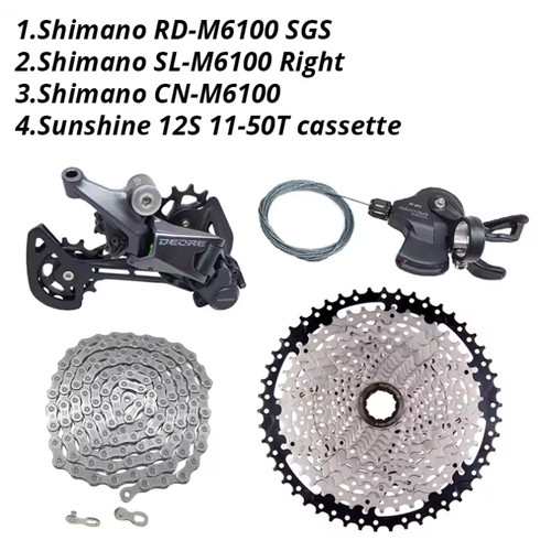 Gruppo shimano deore m6100 - deore,