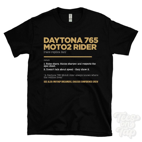Shirt daytona 765 - daytona, moto2