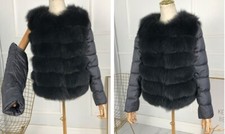 Piumino Donna Corto Vera Piuma