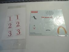 SET DECALS PER FERRARI F2004 KYOSHO A SCOPPIO - RC - DE AGOSTINI