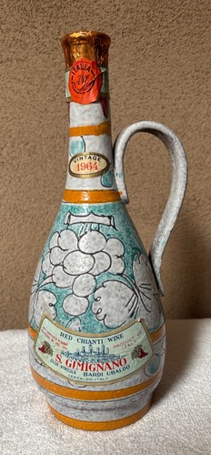 Caraffa ceramica vino vintage