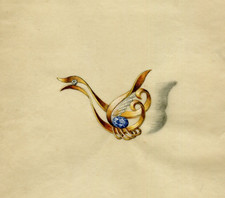 Spilla oro uccellino gioielli