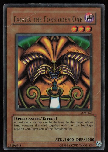 Exodia proibito lob - exodia,