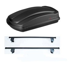 BOX BAULE Tetto Auto COMPATIBILE con VW Golf VI 6 + Barre Portatutto Portapacchi