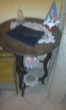 LAVAMANI ANTICO IN LEGNO