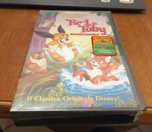 Red toby nemiciamici vhs - red,