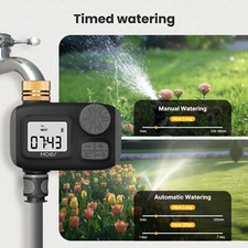 MOES Irrigatore Timer Programmi per Tubo Giardino Irrigazione a Goccia Irrigazione Auto
