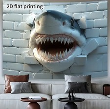 Striscione/poster squalo