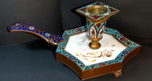 Antico candelabro bugia - antico,