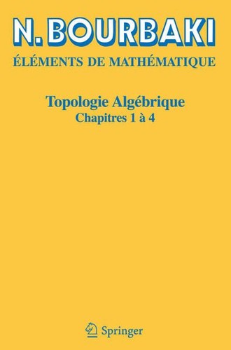 Bourbaki topologie - bourbaki,,