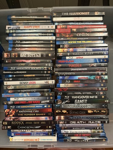 Blu ray dvd - movies, of