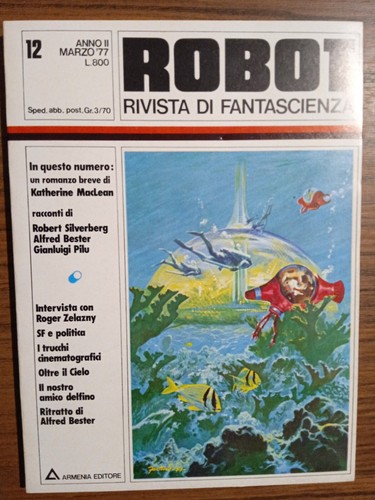 Robot rivista fantascienza - di,