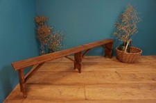 PANCA RUSTICA IN ABETE DA TAVERNA LOCANDA TRATTORIA BAITA MONTAGNA SEDUTA FRIULI