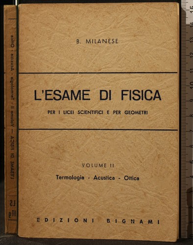 Esame fisica vol 2 - di, fisica.
