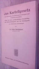 Das Kartellgesetz