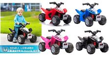 QUAD ELETTRICO PER BAMBINI HONDA AUTO ELETTRICA BAMBINI FARI LED SUONI 6V