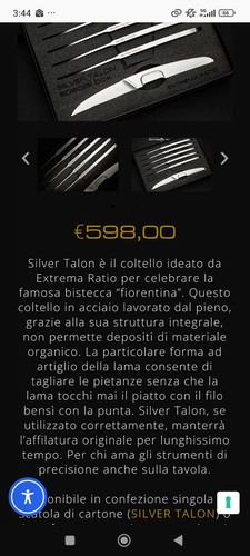 Extrema ratio cofanetto silver - ratio,