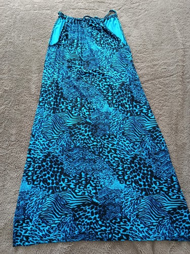 Abito donna romano blu/nero