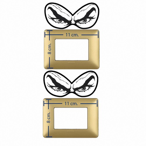 Diabolik wall stickers - , adesivi