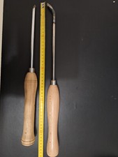 SET 2 SGORBIE PER TORNIO DA SCAVO/PROFILATURA ACCIAIO C50 D.10+ TEMPR.