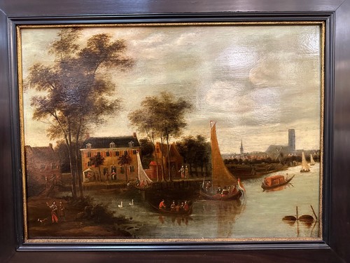 Antico quadro olandese - , su