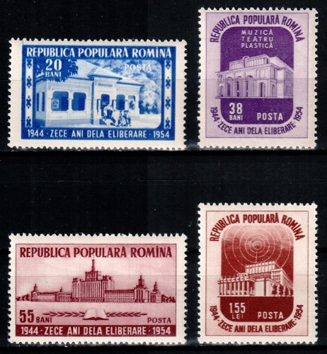 Romania 1954 1484 87 - romania, mi#1484-87