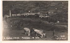 Genova - Santo Stefano d'Aveto - Panorama - fp vg 1925