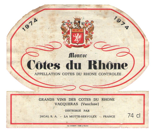 Etiquette label of - 44/62,