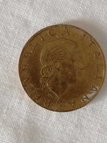 200 lire moneta esposizione - moneta,