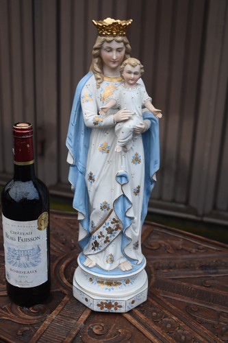 Statua tedesca grande bisque