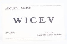 Scheda QSL radioamatoriale Ham