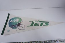 CASCO RETRÒ NEW YORK JETS NFL FOOTBALL VINTAGE RETRÒ FELTRO GAGLIARDETTO