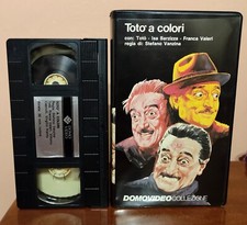TOTÒ A COLORI Film 1952 + RARA + VHS + OTTIMA + Domovideo Leggere Descrizione