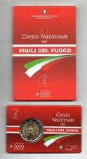 Italia - 2020 - 2 Euro - Corpo Nazionale Vigili del Fuoco -In Folder - (MP 2003)