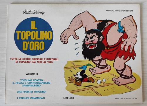 Topolino oro 10 mondadori - il,