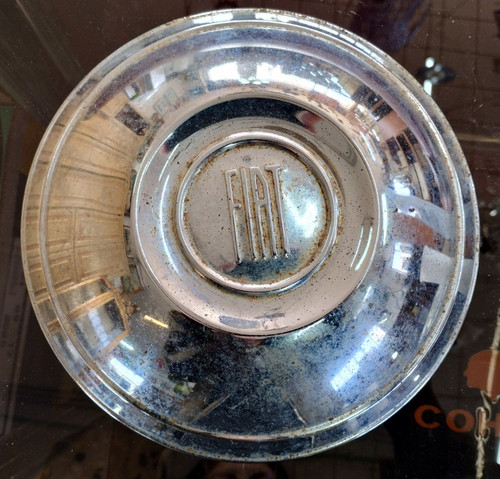 Coppa ruota fiat epoca - ruota, d'epoca
