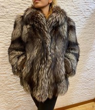 Pelliccia Di Volpe Argentata