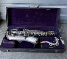 SASSOFONO SAX VINTAGE MARTIN ELKHART, IND L.P. E CUSTODIA SERIE n. 35277