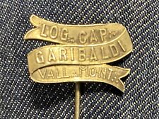 1900ca Loggia massonica Garibaldi spilla originale massoneria Montevideo Uruguay