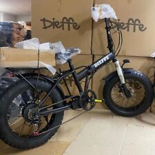FAT BIKE 20"BICI ELETTRICA ALLUMINIO NERO OPACO  SUPER OFFERTA