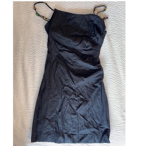 Zara mini abito vestito nero - vestito,