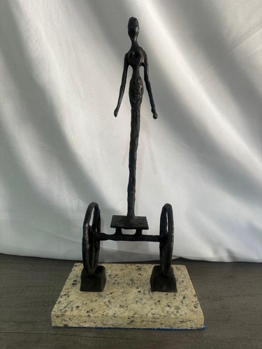 Alberto giacometti uomo in - giacometti, "