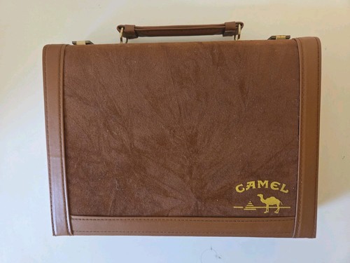Valisette mallette camel