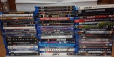 Bluray Movie Lot of 55 Titles